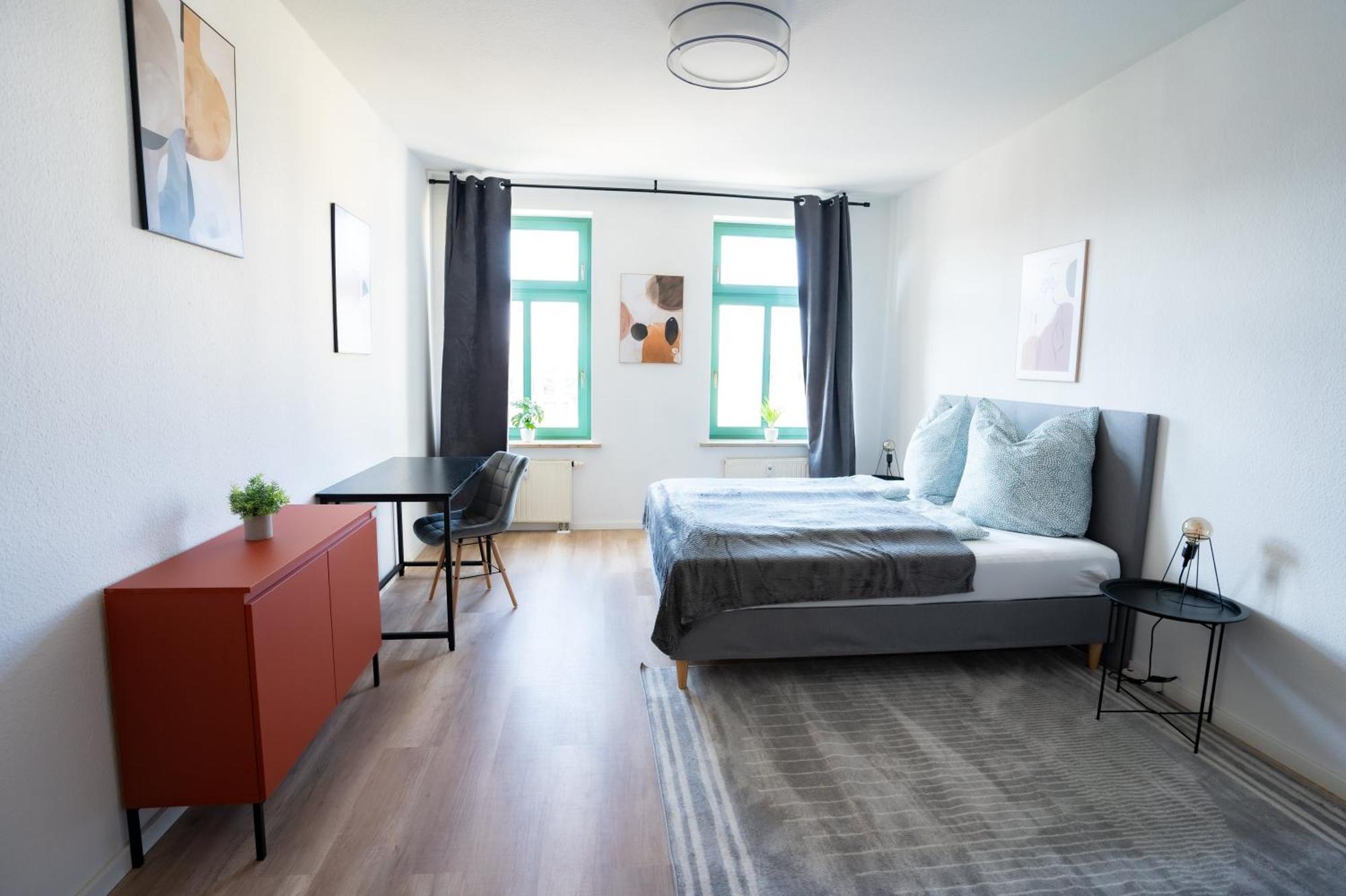 Familienwohnung Am Sonnenberg Κέμνιτς Εξωτερικό φωτογραφία